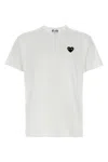 Comme Des Garçons Play Logo-embroidery T-shirt In Multi