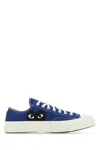 Comme Des Garçons Play Chuck Taylor Logo Low-top Canvas Sneakers In Multi