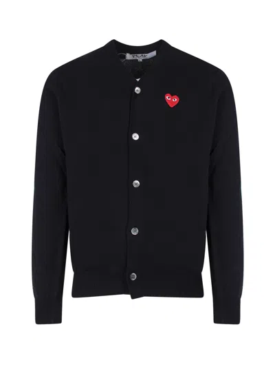 COMME DES GARÇONS PLAY CARDIGAN