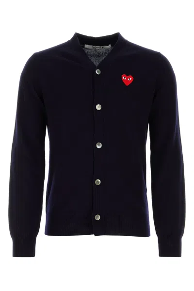Comme Des Garçons Play Cardigan-xl Nd Comme Des Garcons Play Male In Black