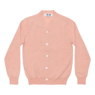 Comme Des Garçons Play Comme Des Garcons Play Cardigan Pastel Series Sleeve Heart 'pink'