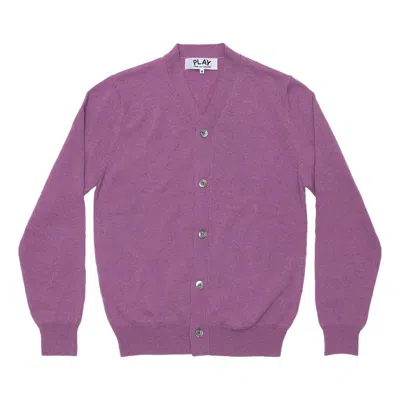 Comme Des Garçons Play Comme Des Garcons Play Cardigan Pastel Series Sleeve Heart 'purple'