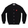 Comme Des Garçons Play Comme Des Garcons Play Cardigan Red Emblem 'grey'
