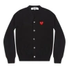 Comme Des Garçons Play Comme Des Garcons Play Cardigan Red Emblem 'grey'