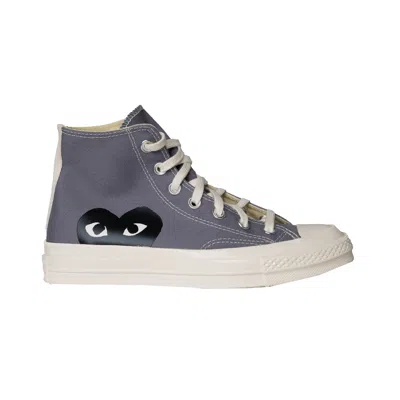 COMME DES GARÇONS PLAY CDG PLAY X CONVERSE CHUCK TAYLOR ALL STAR '70 HIGH IN GREY