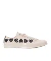 Comme Des Garçons Play Chuck 70 Multi Heart Sneakers In Pink