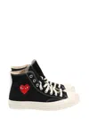 Comme Des Garçons Play Chuck Taylor Red Heart Sneakers