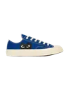 Comme Des Garçons Play Chuck Taylor All Star Low Top In Blue