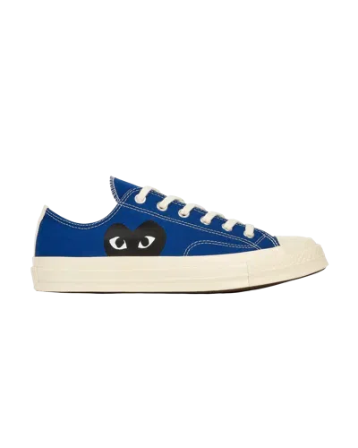 Comme Des Garçons Play Kids' Chuck Taylor All Star Low Top In Blue