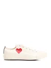 Comme Des Garçons Play X Converse Canvas Low-top Sneakers