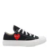 Comme Des Garçons Play Chuck Taylor Sneakers In Black