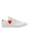 Comme Des Garçons Play Chuck Taylor Sneakers In White