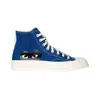 Shop Comme Des Garçons Play X Converse Big Heart Hi Top Chuck Taylor 70 In Blu Royal