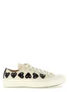 Comme Des Garçons Play X Converse Sneakers In Neutral