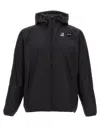 Comme Des Garçons Play Full Zip Hoodie Elastic Cuffs In Black