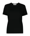 Comme Des Garçons Play Logo Detailed Crewneck T-shirt In Black
