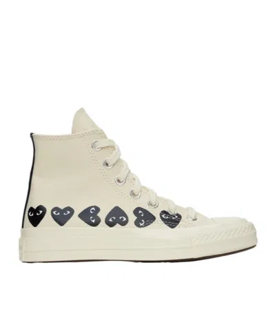 COMME DES GARÇONS PLAY COMME DES GARÇONS PLAY X CONVERSE CHUCK 70 MULTI HEART HIGH-TOP CASUAL SHOES