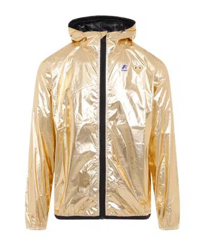 COMME DES GARÇONS PLAY COMME DES GARÇONS PLAY ZIPPED HOODED JACKET
