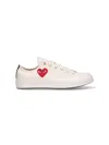 Comme Des Garçons Play Converse Chuck 70 Low Sneakers In Sand