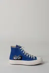 Comme Des Garcons Play Converse Converse Cdg Play High In Blue