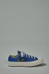 Comme Des Garcons Play Converse Low Chuck 70 Sneaker In Blue