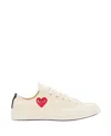 Comme Des Garçons Comme Des Garcons Chuck Taylor Low Top Sneakers In White
