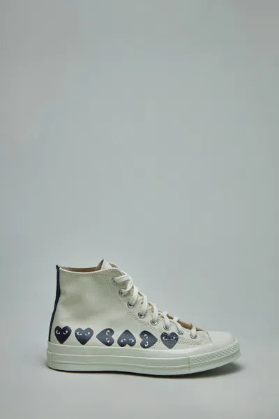Comme Des Garcons Play Converse Multi Heart High Top Shoes