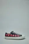 Comme Des Garcons Play Converse Multi Heart Low Top In Multi
