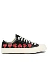 Comme Des Garçons Play Converse X Cdg Sneakers In Black