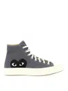 Comme Des Garçons Play Cdg Play X Converse Chuck Taylor All Star '70 High In Grey In Gray