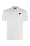 Comme Des Garçons Play Polo Shirt Comme Des Garcons Play Men Color White In White