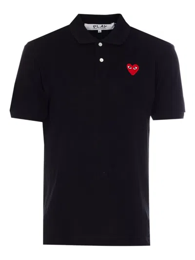Comme Des Garçons Play Cotton Polo Shirt