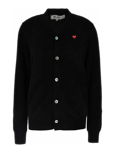 COMME DES GARÇONS PLAY WOOL CARDIGAN
