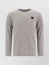 Comme Des Garçons Play Crew Neck Lightweight Long Sleeves Regular Fit