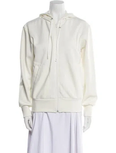 Pre-owned Comme Des Garçons Play Crew Neck Long Sleeve Sweatshirt In Neutral