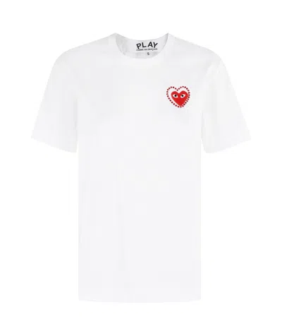 COMME DES GARÇONS PLAY CREW NECK T-SHIRT