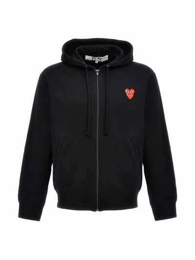 COMME DES GARÇONS PLAY COMME DES GARÇONS PLAY 'DOUBLE HEART' HOODIE