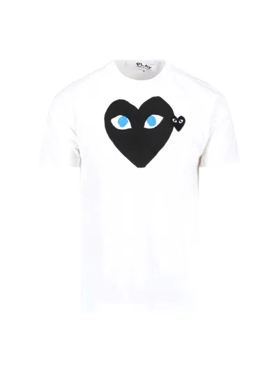 Comme Des Garçons Play Double Logo T-shirt