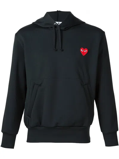 Comme Des Garçons Play Emblem Heart Cotton Hoodie