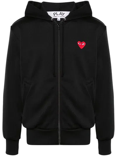 Comme Des Garçons Play Emblem Heart Cotton Hoodie