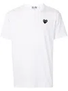 Comme Des Garçons Play Heart-embroidered T-shirt