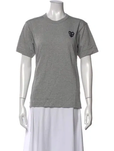Pre-owned Comme Des Garçons Play Graphic Print Crew Neck T-shirt W/ Tags In Green