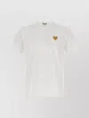 Comme Des Garçons Play Heart Crew Neck T-shirt In White