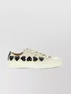 Comme Des Garçons Play Heart Graphic Canvas Low-top Sneakers