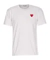Comme Des Garçons Play Heart Logo Crewneck T-shirt