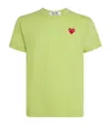 Comme Des Garçons Play Comme Des Garcons Play Logo Pattern Short Sleeve Green