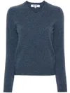 Comme Des Garçons Play Pullover Mit Herz-logo In Blau