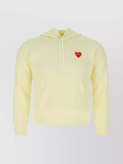 COMME DES GARÇONS PLAY HEART MOTIF RELAXED HOODIE