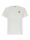 Comme Des Garçons Play Heart-patch T-shirt In Multi