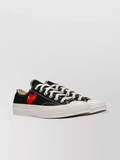 Comme Des Garçons Play Heart Pattern Low Top Sneakers